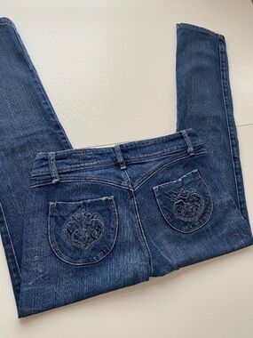Siwy Jeans Vintage Slim Ankle Cropped Jeans Made in USA Size 29